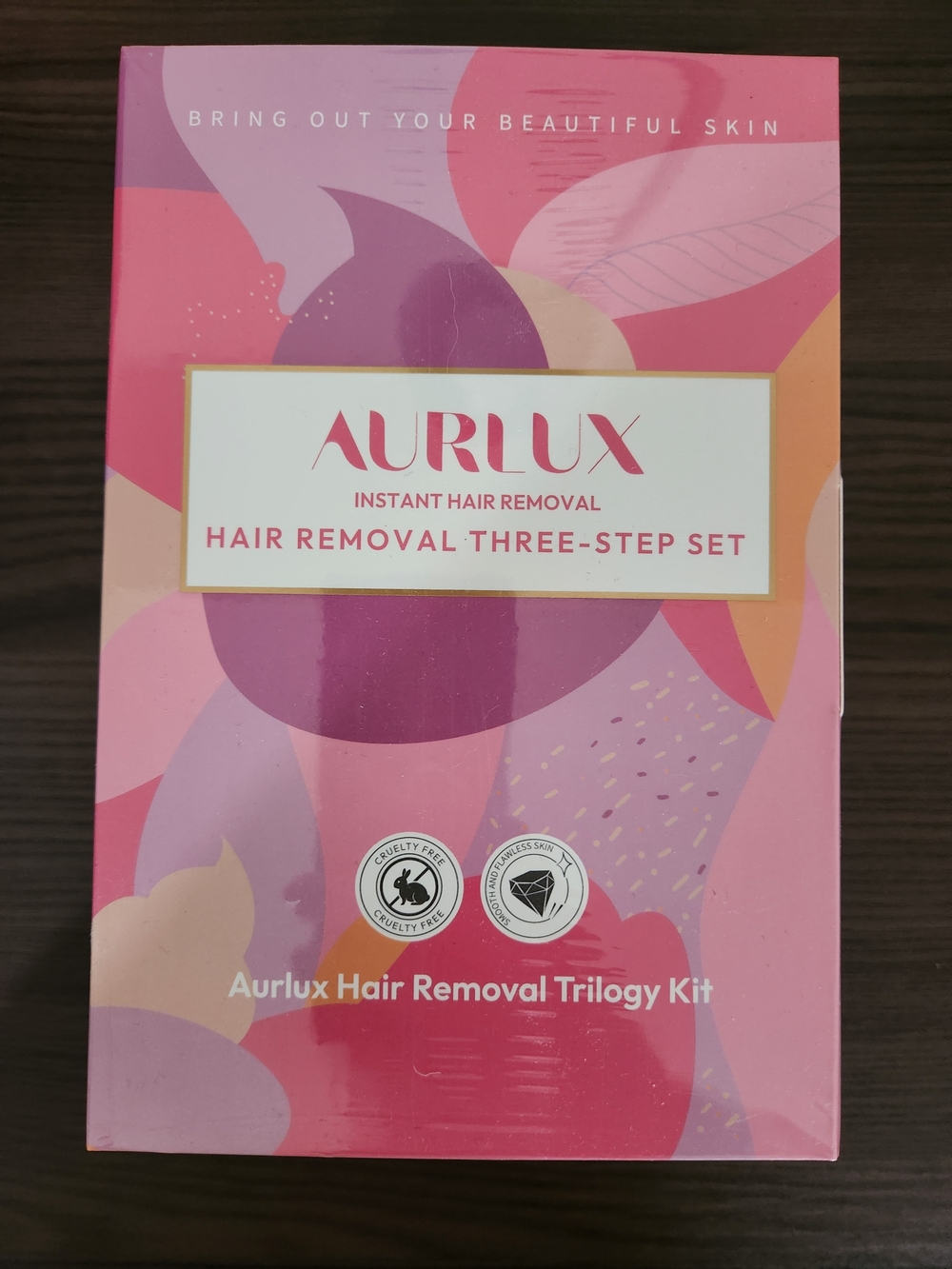 Aurlux 3 Step Hair Removal Kit - 3 Unopened Boxes